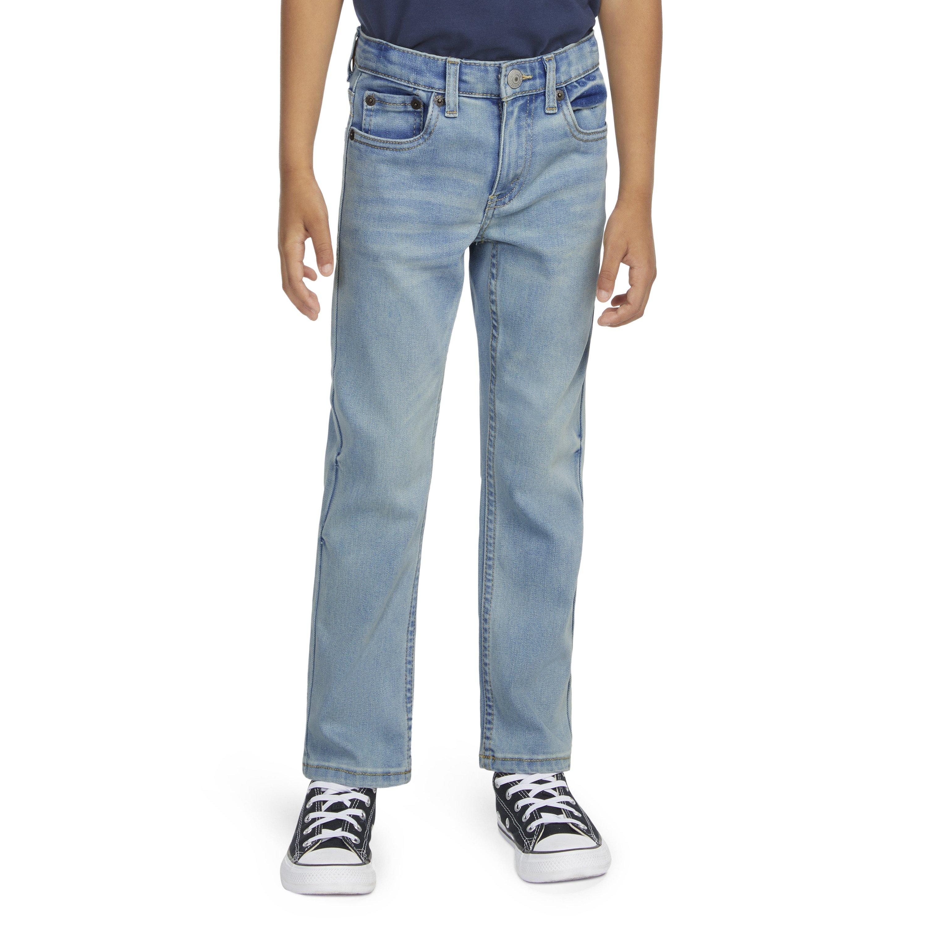 Levi's Little Boys' 511 Eco-Soft Performance Slim Fit Med Wash Dodger Blue Denim Jeans - DODGER BLUE